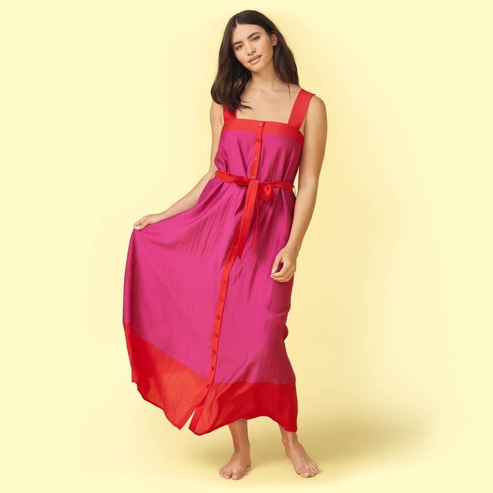 NWOT Summersalt Globetotter Maxi Dress